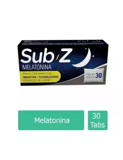 Sub Z 5 mg Caja Con 30 Tabletas Sublinguales.