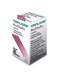 Triplixam 10 mg / 2.5 mg / 5 mg Caja Con 30 Comprimidos