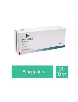 Incresina 25 mg Caja Con 14 Tabletas