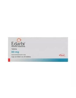 Edarbi 80 mg Caja Con 28 Tabletas