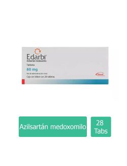 Edarbi 80 mg Caja Con 28 Tabletas