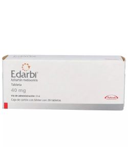 Edarbi 40 mg Frasco Con 28 Tabletas