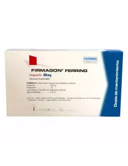 Firmagon® 80 mg (Degarelix) - Caja con 1 Frasco Ámpula Liofilizado - Ferring Pharmaceuticals
