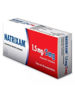 Natrixam 1.5 mg / 5 mg Caja Con 30 Comprimidos
