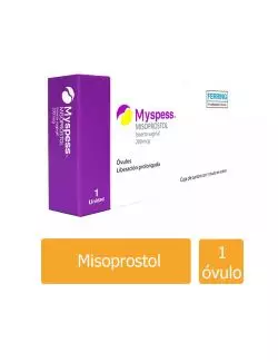 Myspess® 200 mcg - Óvulo Vaginal (Misoprostol) - Ferring - RX3