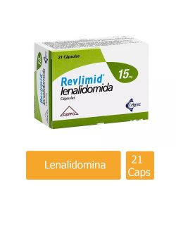 Revlimid® 15 mg (Lenalidomida) - Caja con 21 Cápsulas - Celgene
