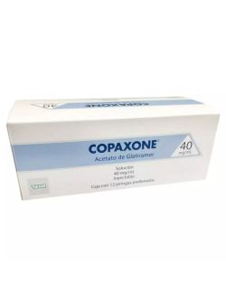 Copaxone 40 mg/mL 12 Jeringas Prellenadas - RX3