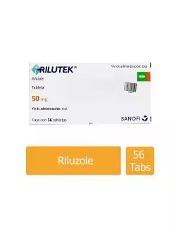 Riluteck® 50 mg - 56 Tabletas | Riluzole | Sanofi