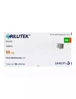 Riluteck® 50 mg - 56 Tabletas | Riluzole | Sanofi