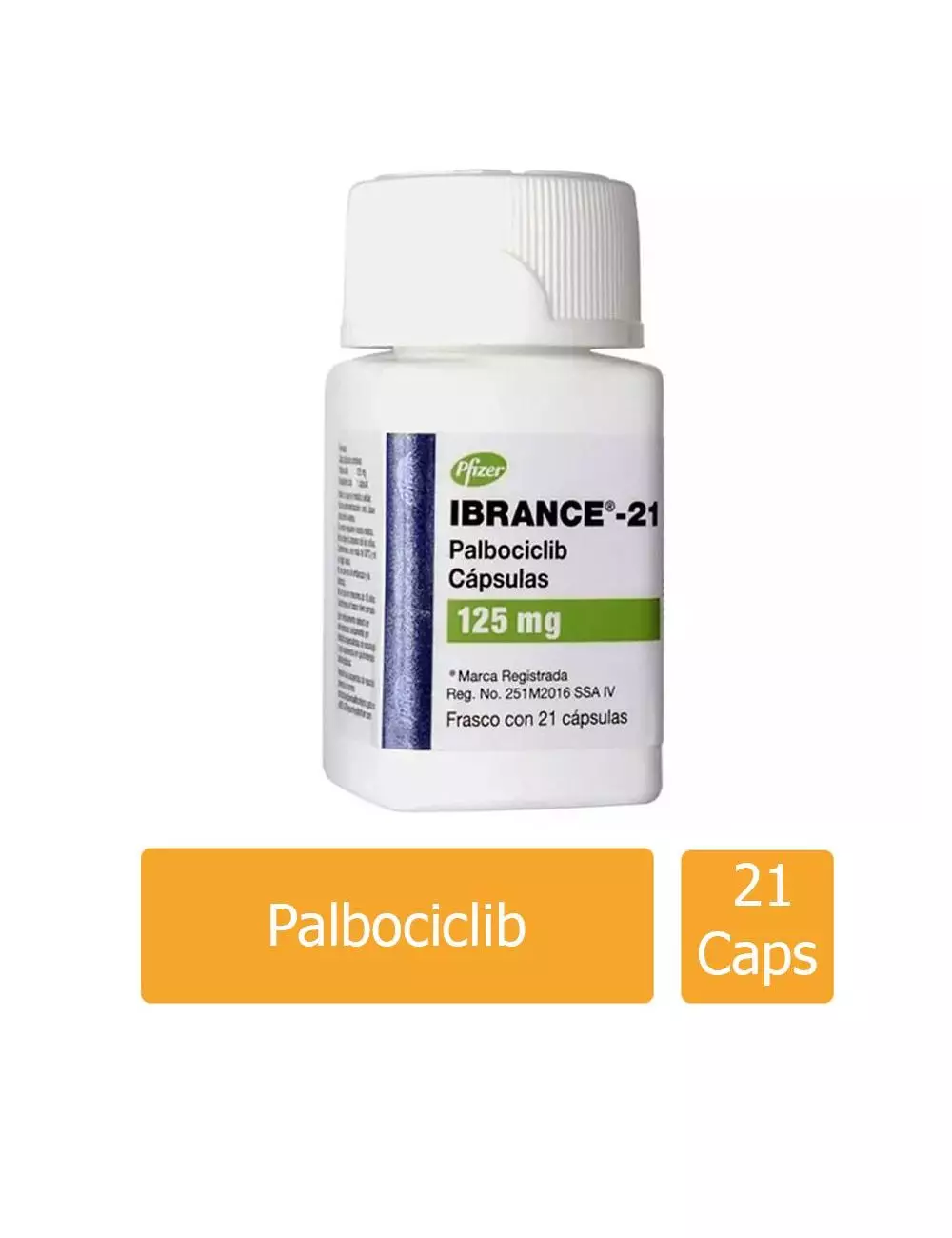 IBRANCE®-21 125 mg (Palbociclib) - 21 Cápsulas - Pfizer