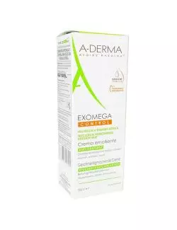 A derma Exomega Crema Emoliente Caja Con Tubo Con 200mL