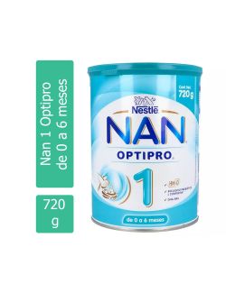 Nan 1 Optipro De 0 a 6 meses Lata Con 720 g