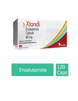 Xtandi 40 mg Caja Con Frasco Con 120 Cápsulas