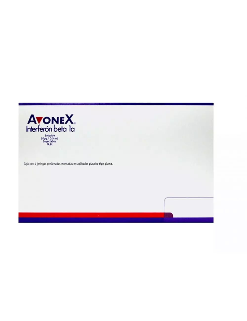 AvoneX® (Lenvatinib) 30 mg/5 ml - Caja con 4 Jeringas Prellenadas - Biogen - RX3