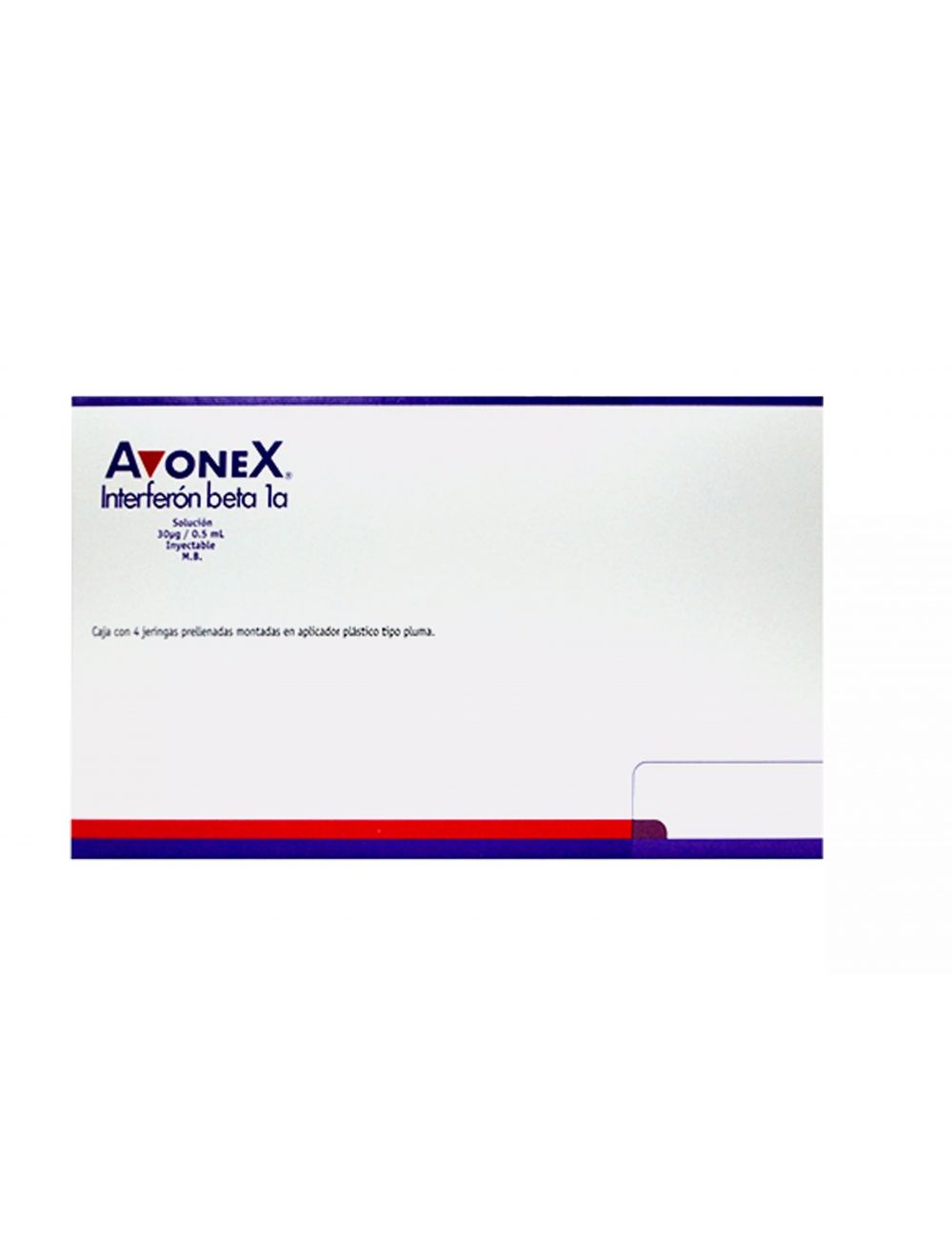 Avonex 30 mg/5 mL Caja Con 4 Jeringas Prellenadas - RX3