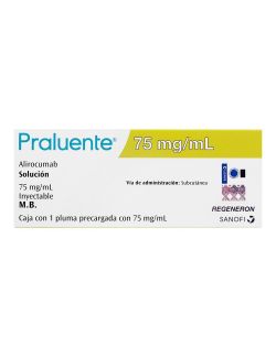 Praluente® (Alirocumab) 75 mg/ml - Caja con 1 pluma precargada | Sanofi - RX3