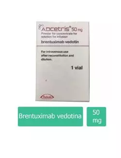 Adcetris 50 mg Caja Con Frasco Ámpula - RX3