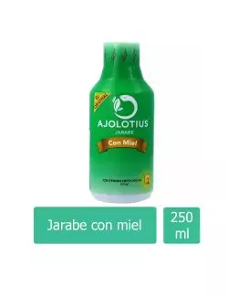 Ajolotius Jarabe De Miel Frasco Con 250 mL