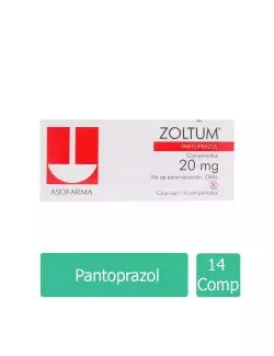 Zoltum 20 mg Caja Con 14 Comprimidos