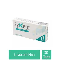 Zyxem 5 mg Con 30 Tabletas