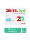 Zentel Dual 200 mg / 150 mg Caja Con 2 Tabletas