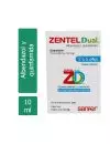 Zentel Dual 400/100 mg Suspensión Frasco 10 mL