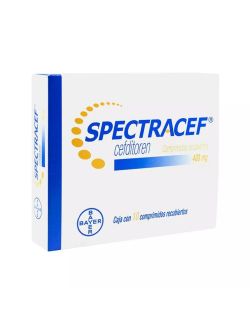 Spectracef 400 mg Caja Con 10 Comprimidos Recubiertos - RX2