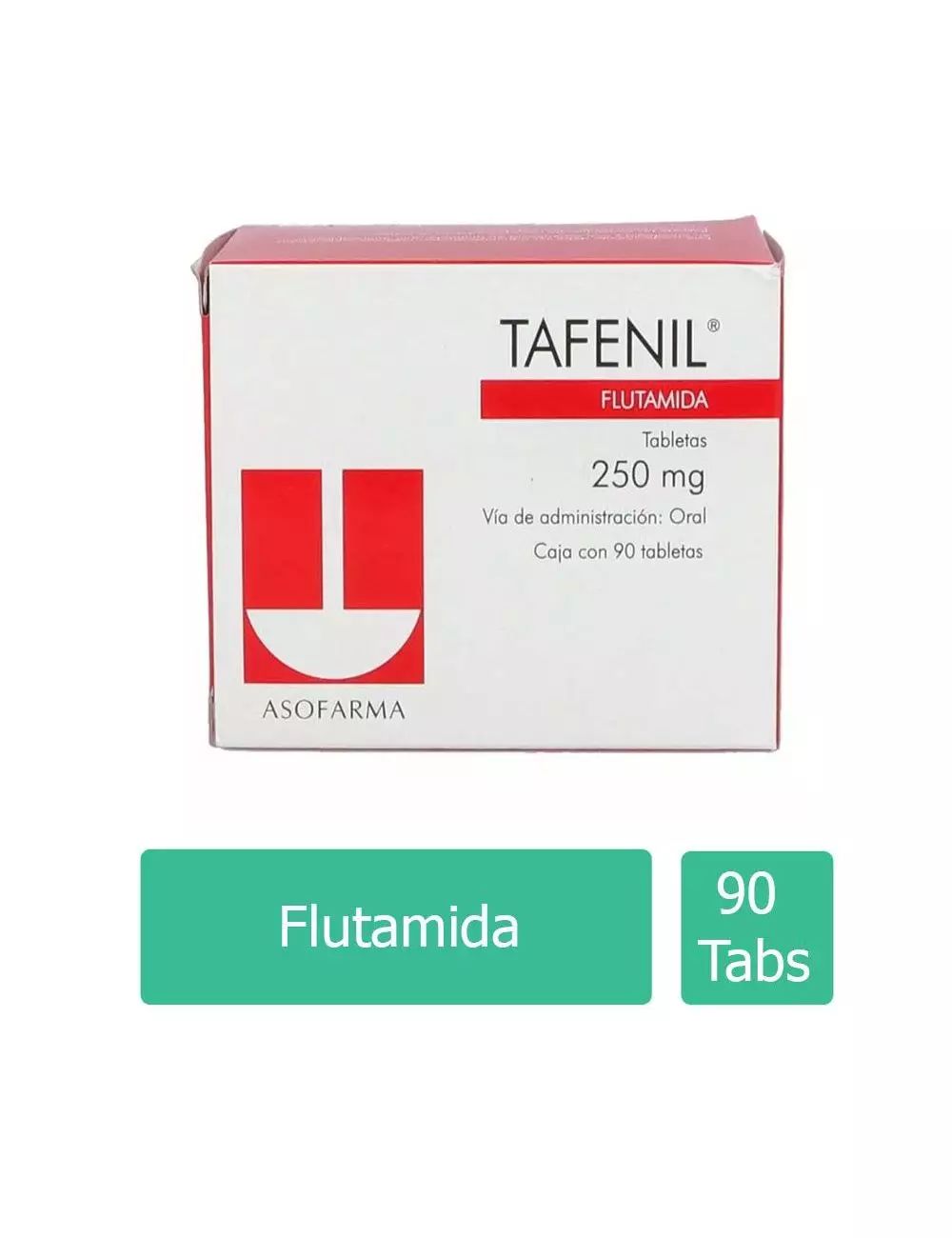 Tafenil® (Flutamida) 250 mg - 90 Tabletas - Asofarma