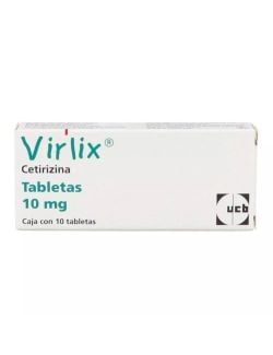 Virlix 10 mg Con 10 Tabletas