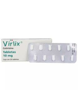 Virlix 10 mg Con 20 Tabletas