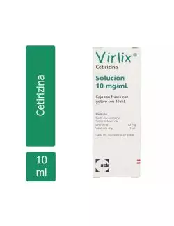 Virlix 10 mg Frasco Gotero Con 10 mL