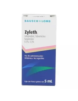 Zyleth Suspensión 0.5% / 0.3% Oftalmica 5 mL