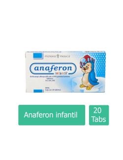 Anaferon Infantil 12 C/30 C/50 C Caja Con 20 Tabletas