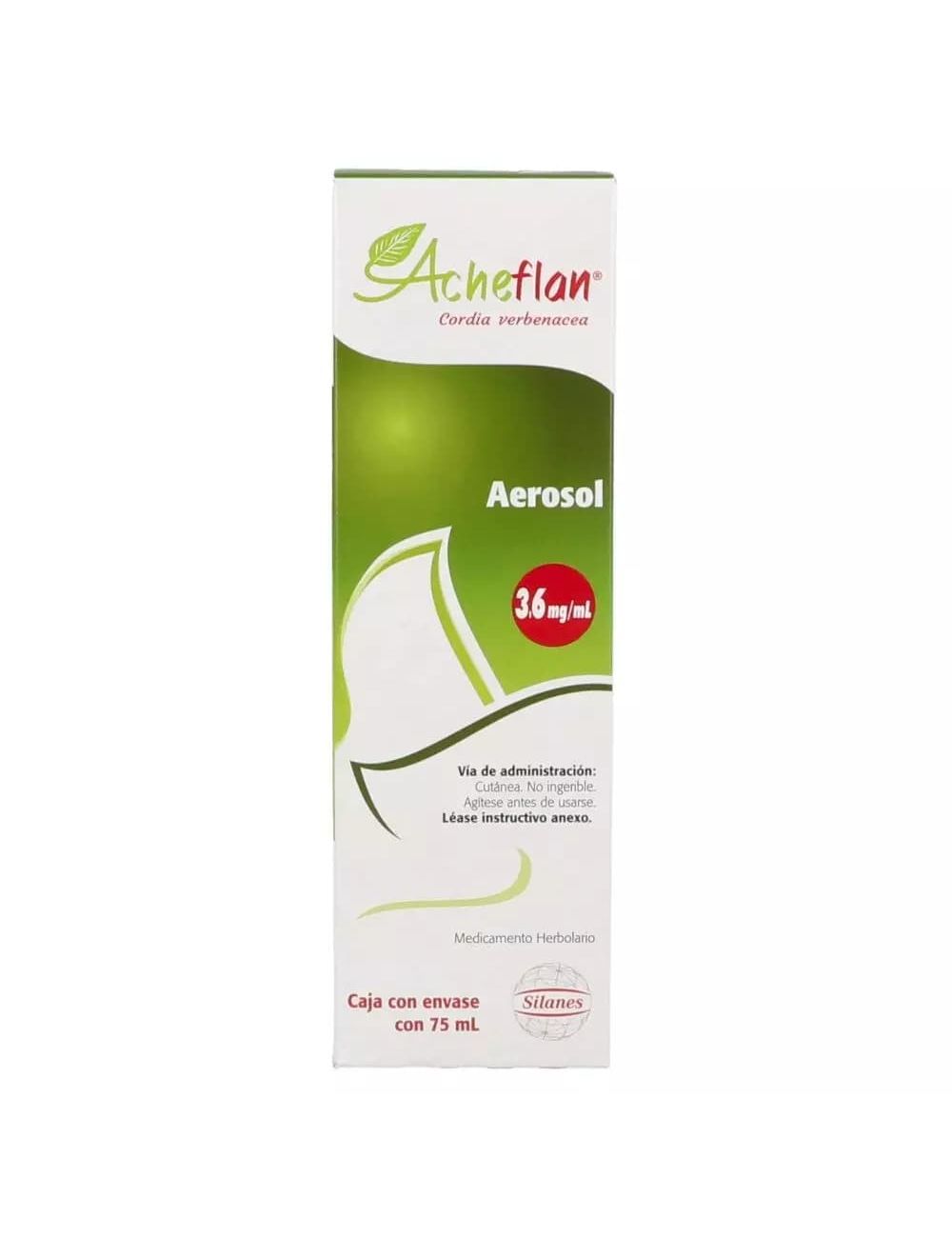 Acheflan Aerosol 3.6 mg/mL Caja Con Envase Con 75 mL