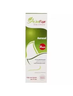 Acheflan Aerosol 3.6 mg/mL Caja Con Envase Con 75 mL
