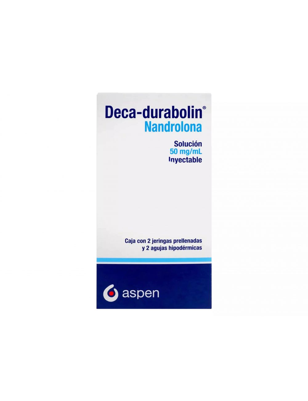 Deca Durabolin 50 mg / mL Caja Con 2 Jeringas Prellenadas Y 2 Agujas Hipodérmicas