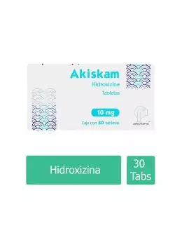 Akiskam 10 mg Caja Con 30 Tabletas