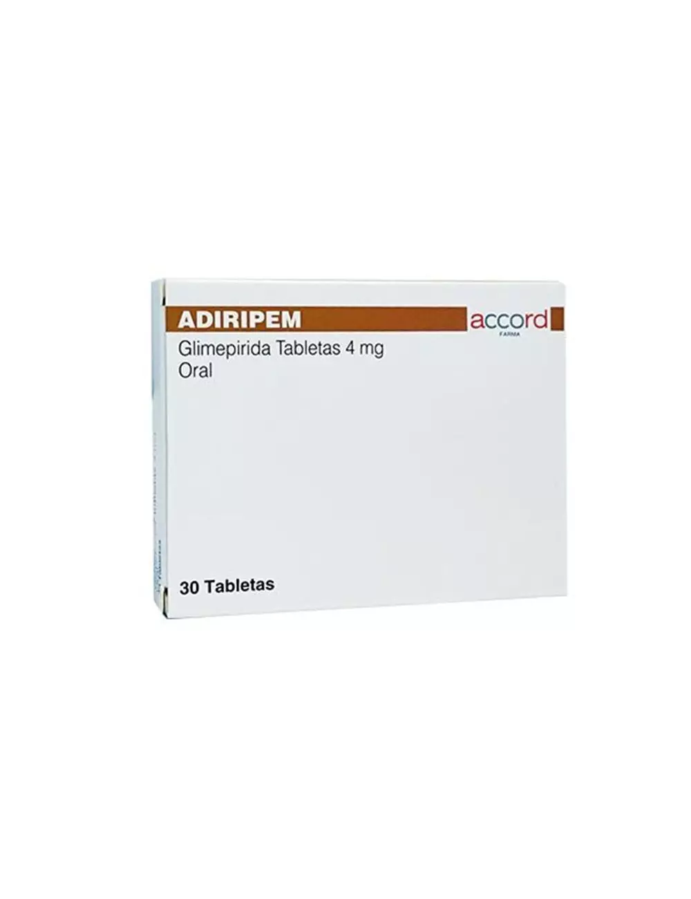 Adiripem 4 mg Con 30 Tabletas