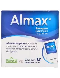 Almax Solución 1.5 mg/15 mL Con 12 Sobres