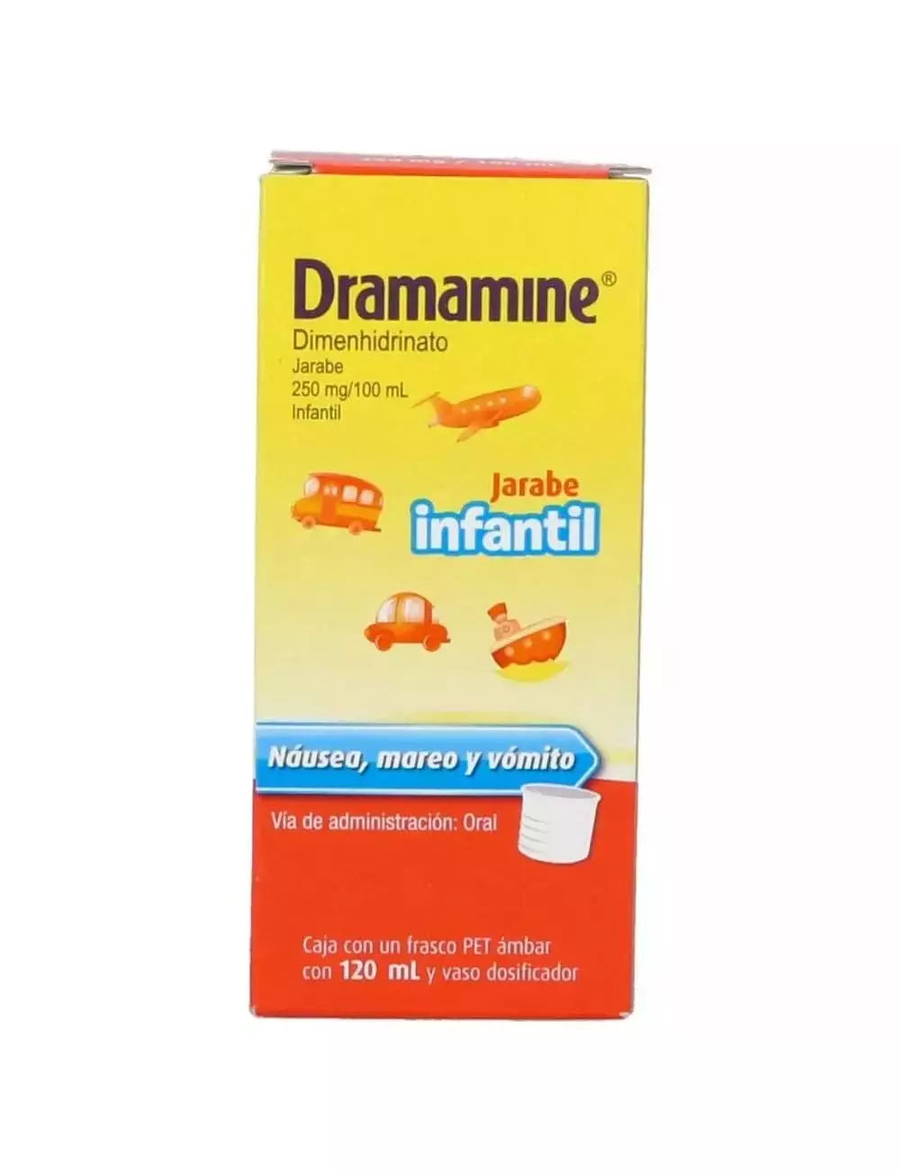 Dramamine Jarabe Con 120 mL