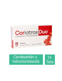 Coriatros Duo 16/12.5 mg Con 14 Tabletas