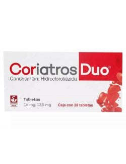 Coriatros Duo 16 mg / 12.5 mg Caja Con 28 Tabletas