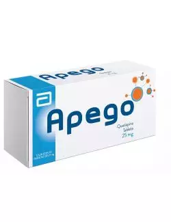 Apego 25 mg Con 30 Tabletas