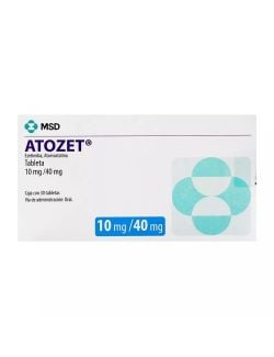 Atozet 10 mg / 40 mg Caja Con 30 Tabletas