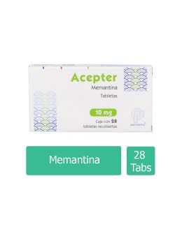 Acepter 10 mg Caja Con 28 Tabletas Recuebiertas