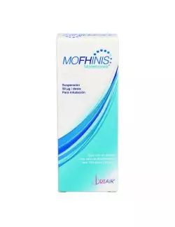 Mofhinis 50 mg Caja Con Frasco Con Válvula Dosificadora Con 18 mL