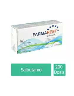 Farmarest Aerosol 100 Mcg Dispositivo inhalador Con 200 Dosis