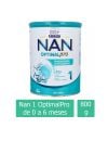 Nan 1 OptimalPro De 0 a 6 meses Lata Con 800 g