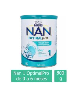 Nan 1 OptimalPro De 0 a 6 meses Lata Con 800 g