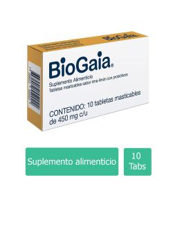 FRM-Biogaia Caja Con 10 Tabletas